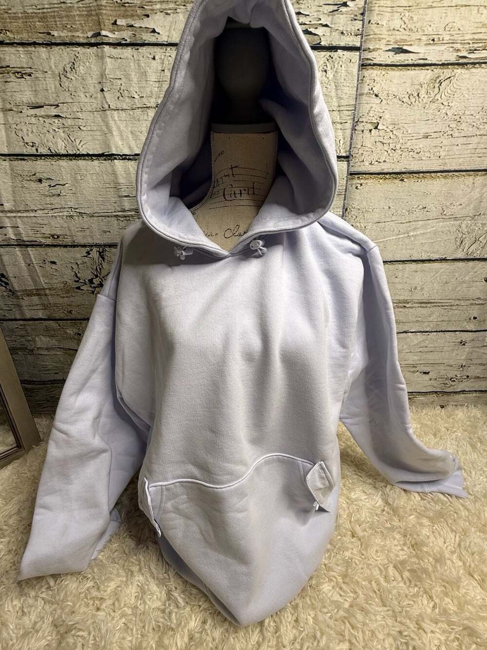 Air Jordan x SoleFly Collaborative Light Blue Heavyweight Pullover Hoodie
